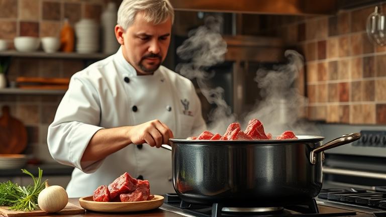 how do you cook tough beef?