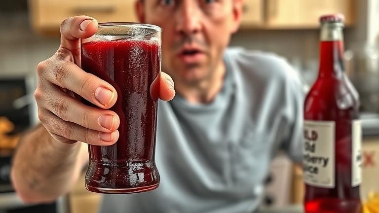 what happens if you drink old cranberry juice?