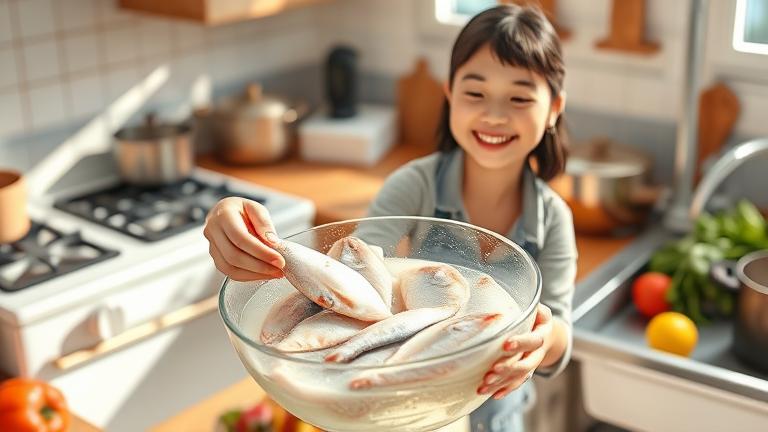 how do you cook salt fish quickly?