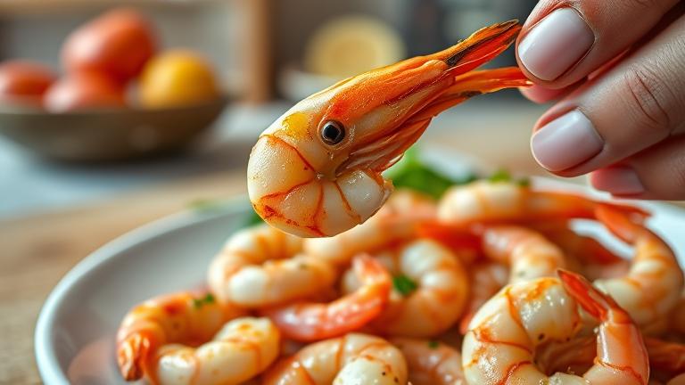why does my cooked shrimp taste fishy?