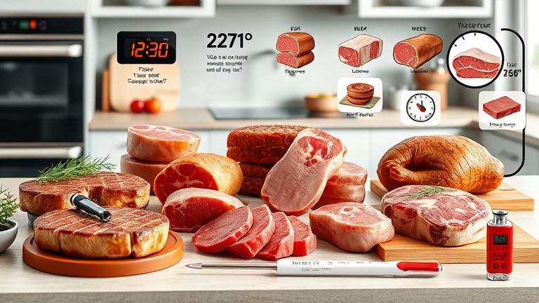 what affects meat cooking time?