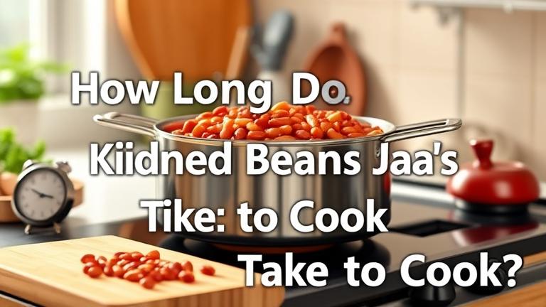 how long do canned kidney beans take to cook?