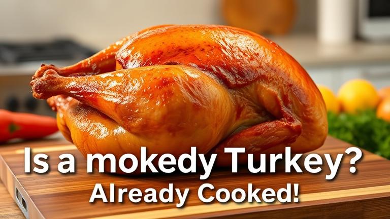is a smoked turkey already cooked?