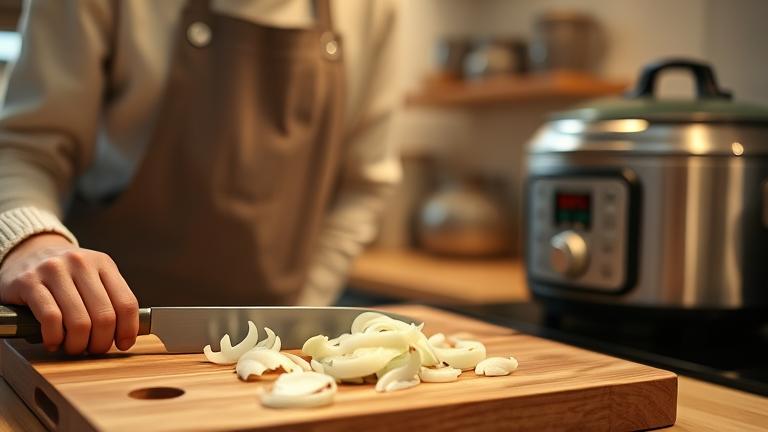 do you need to brown onions before slow cooking?