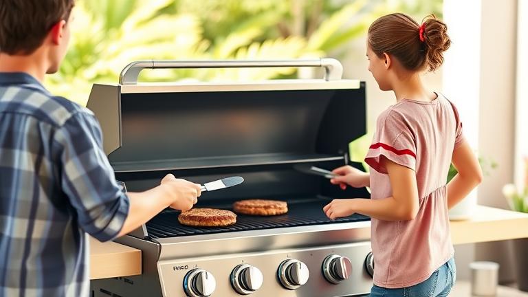 how do you use a gas grill for beginners?