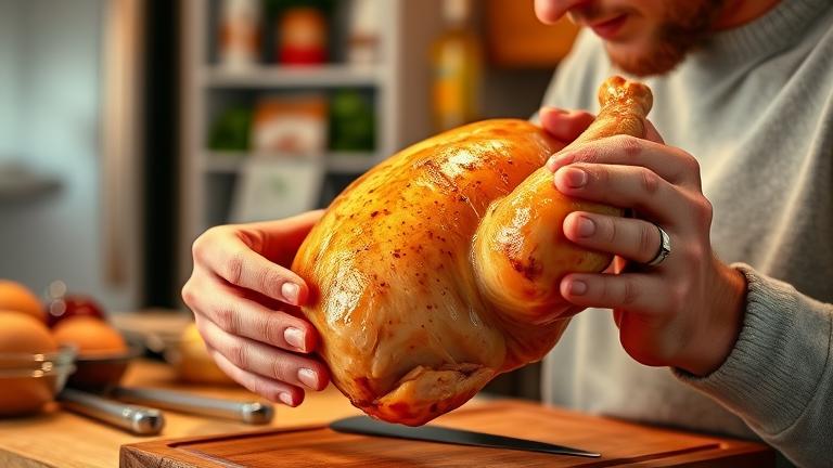 can you get sick from pre cooked chicken?