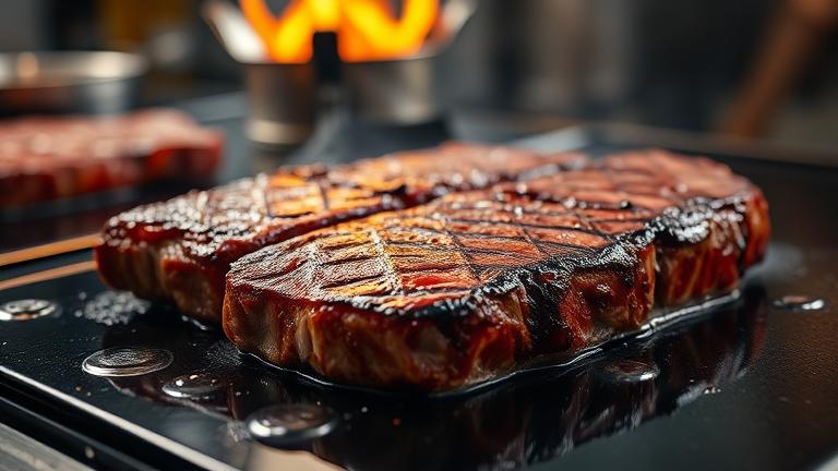 Can you cook steak on a flat griddle?