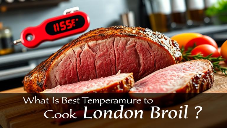 what is the best temperature to cook london broil? - Test Food Kitchen