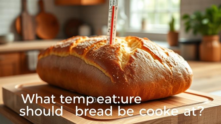 what temperature should bread be cooked at?