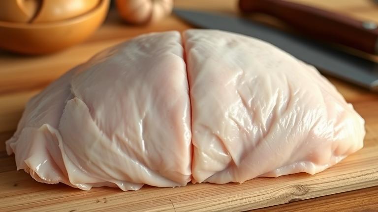 is chicken cooked when its white?