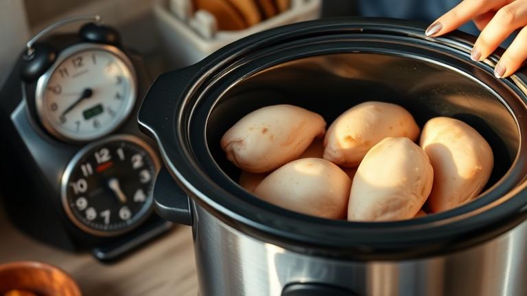 how long does it take for chicken to cook in the crockpot?