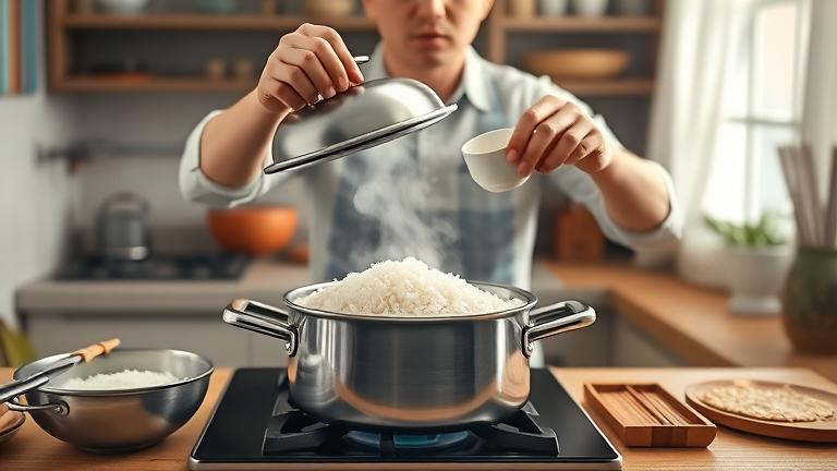 when cooking rice do you cover it?