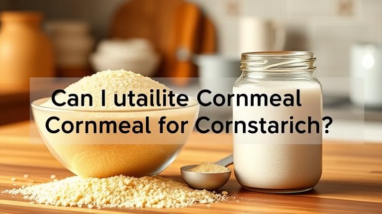can i substitute cornmeal for cornstarch? - Test Food Kitchen