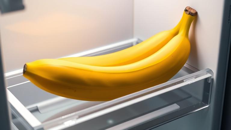 is it ok to store bananas in the fridge?