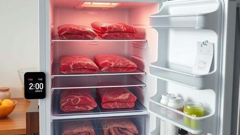 how long can you leave raw meat in the fridge?