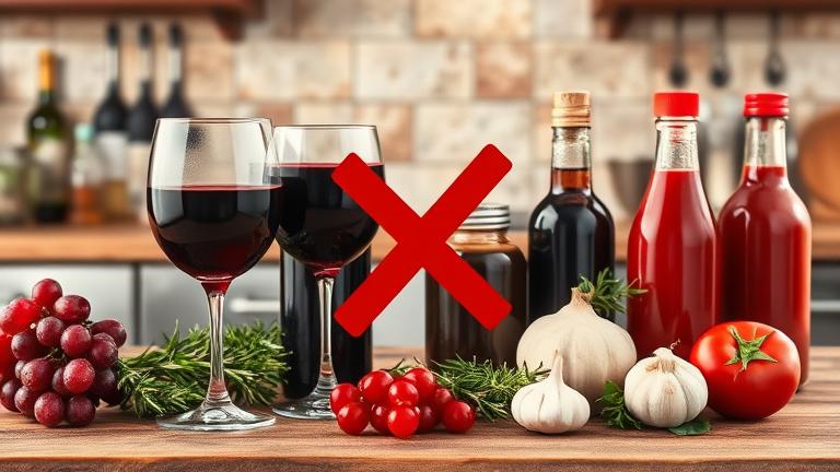 what can i use instead of red wine in sauce?
