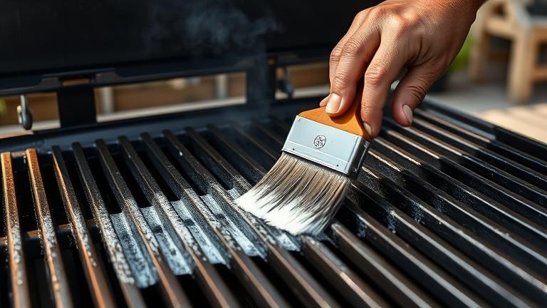 can you paint cast iron grill grates?