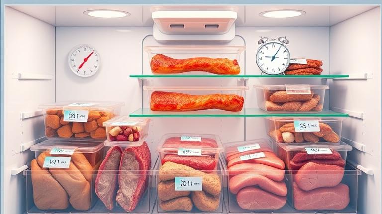 how long can you store cooked meat in the freezer?
