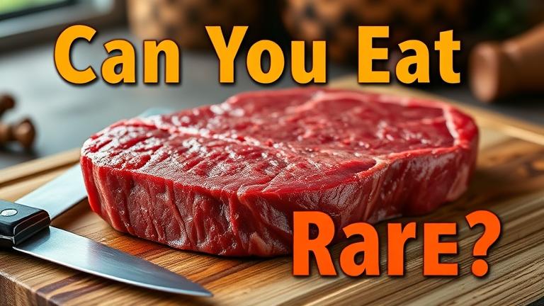 can you eat deer meat rare?