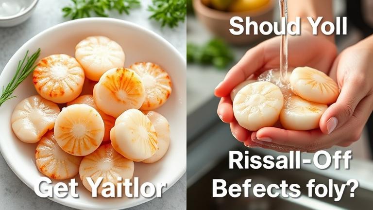 Should You Rinse Scallops Before Cooking