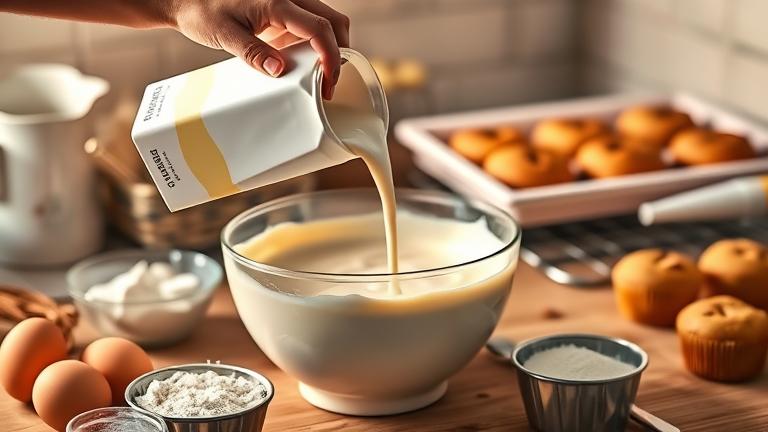 can you bake with soy milk?
