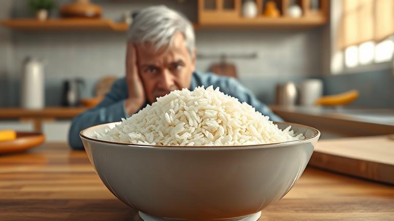 is rice dangerous if not cooked properly?