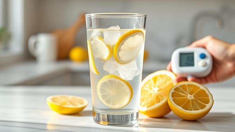 does lemon water lower blood sugar?