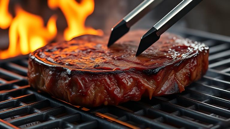 how do you cook a 4 inch thick steak?