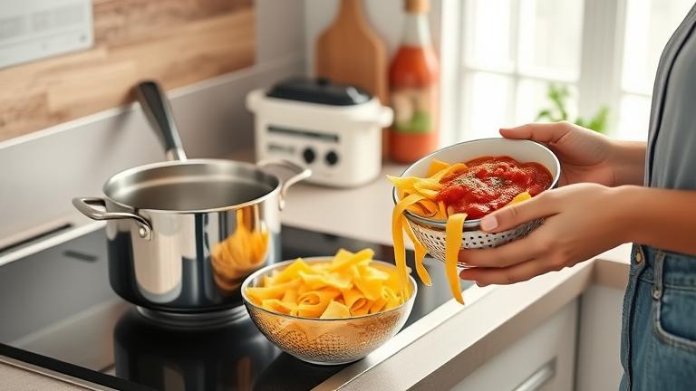 how do you cook pasta in advance?