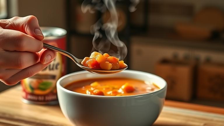 can you eat canned soup cold?