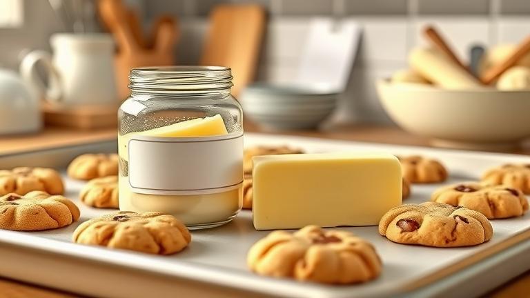 can u use margarine instead of butter for cookies?