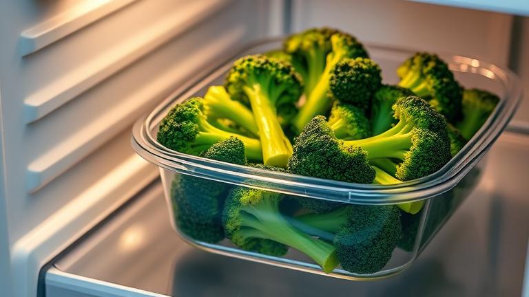 how long can cooked broccoli stay in the refrigerator?