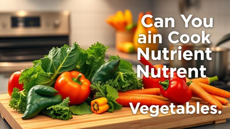 can you cook nutrients out of vegetables?
