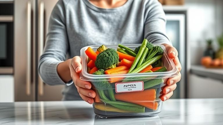 can you freeze already cooked vegetables?