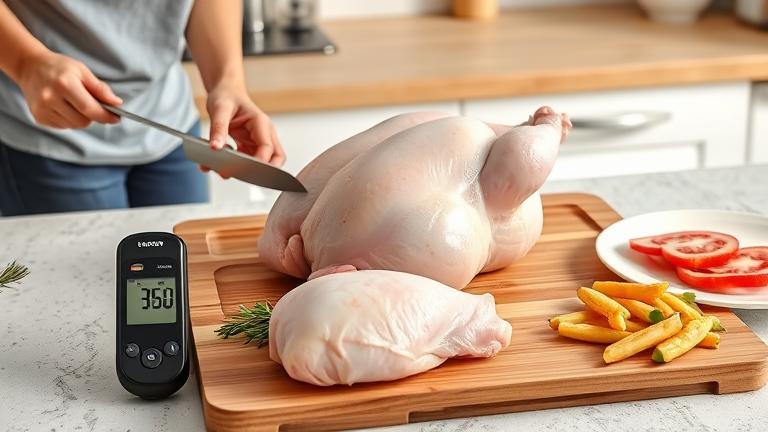 do you have to cook chicken after defrosting?
