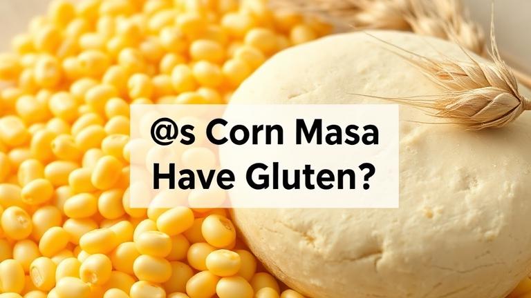 does corn masa have gluten?