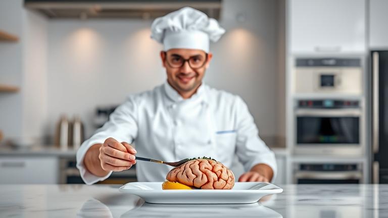 can you cook brain?