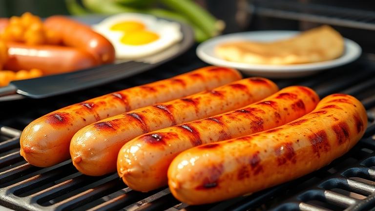 can you grill breakfast sausage links?