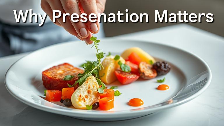 why is it important to make food look attractive?