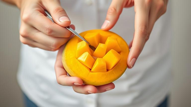 Deseeding how to deseed a mango? - Test Food Kitchen