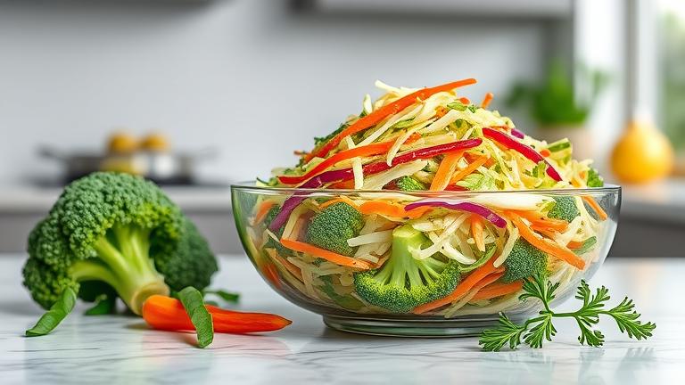 is raw broccoli slaw good for you? - Test Food Kitchen
