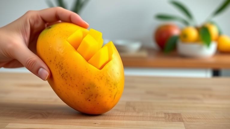 can you eat a mango like an apple?
