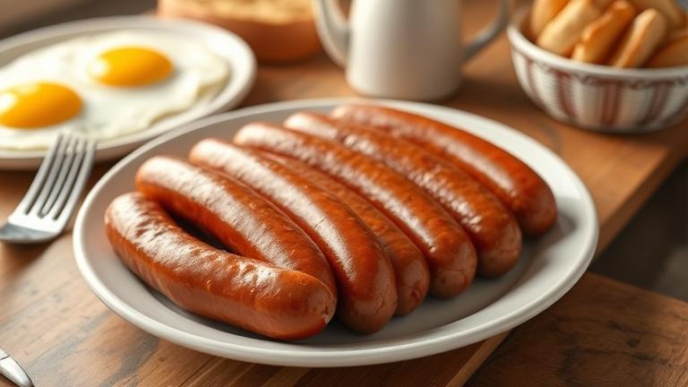 can you eat cooked sausages cold the next day?