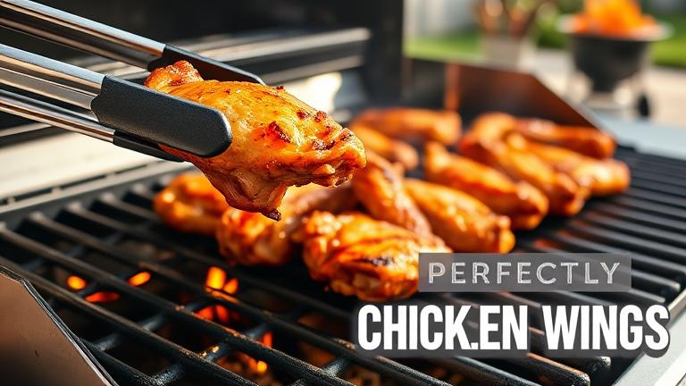 how long does it take to grill chicken wings on a gas grill? - Test