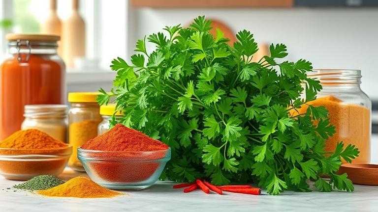 how do you keep curry and coriander fresh?