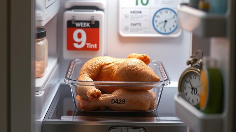 is it safe to eat cooked chicken after a week?