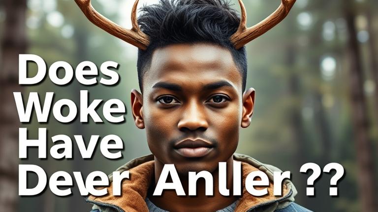 Does Woke AF Have Deer Antler?