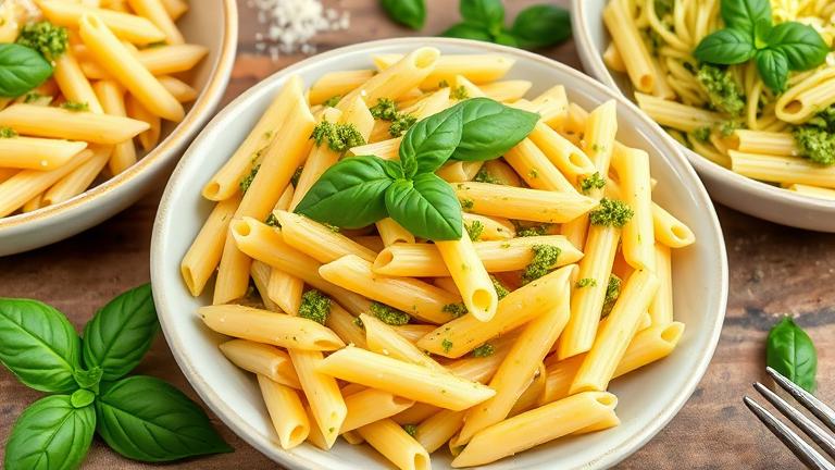 what pasta goes with pesto?