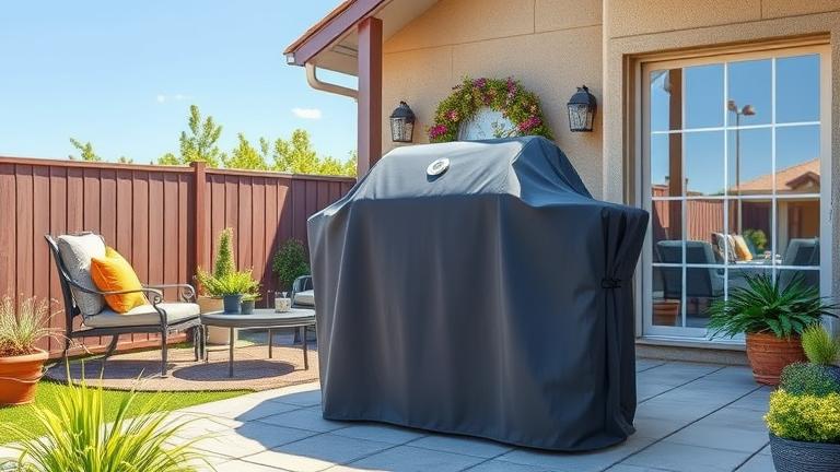 how do i protect my patio grill?