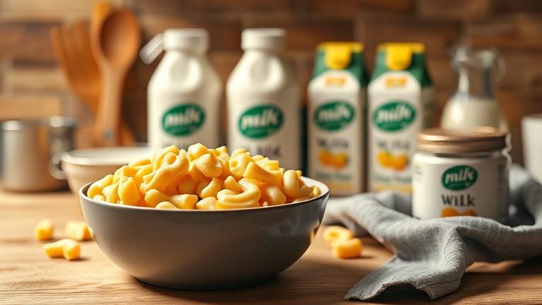 what can i substitute for milk in mac n cheese?